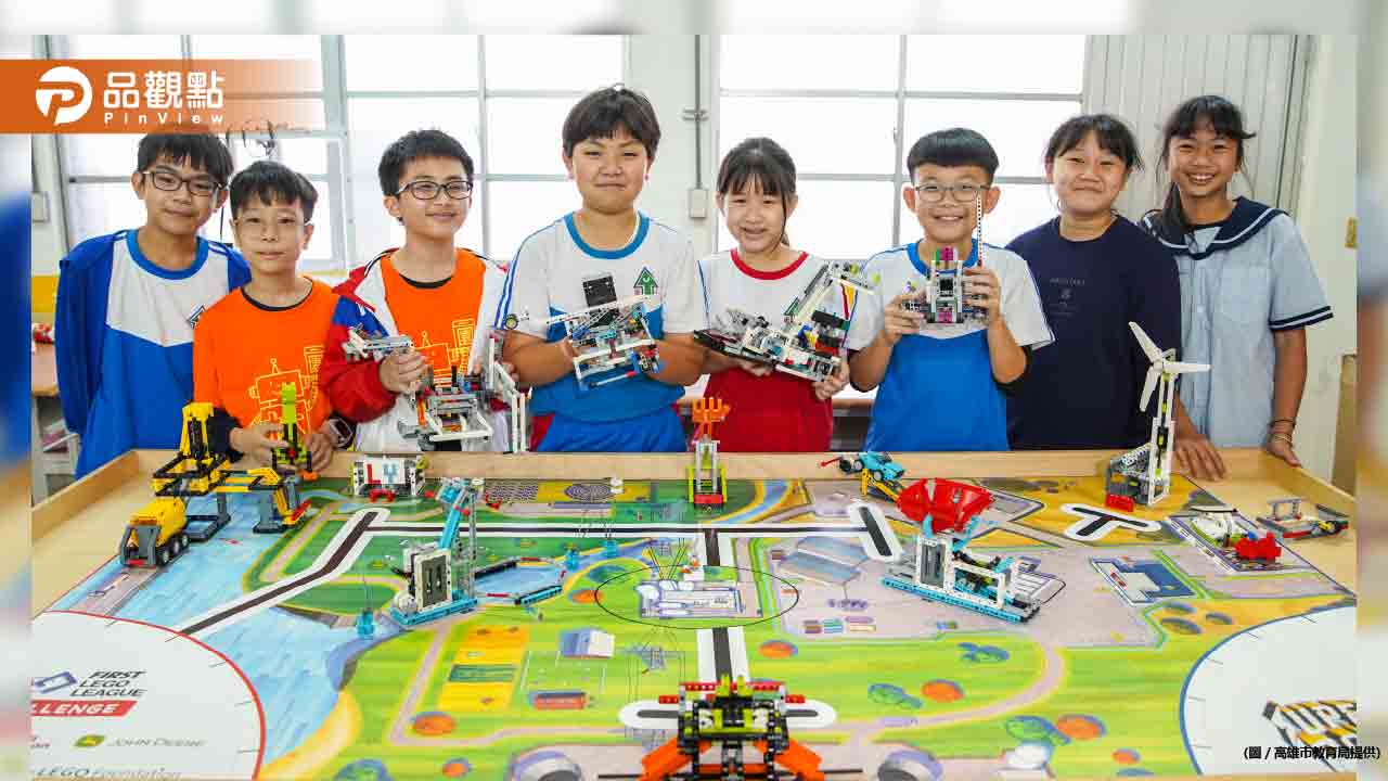 FIRST機器人大賽台灣選拔賽 林園國小「廢塑膠裂解煉油」獲團體總冠軍