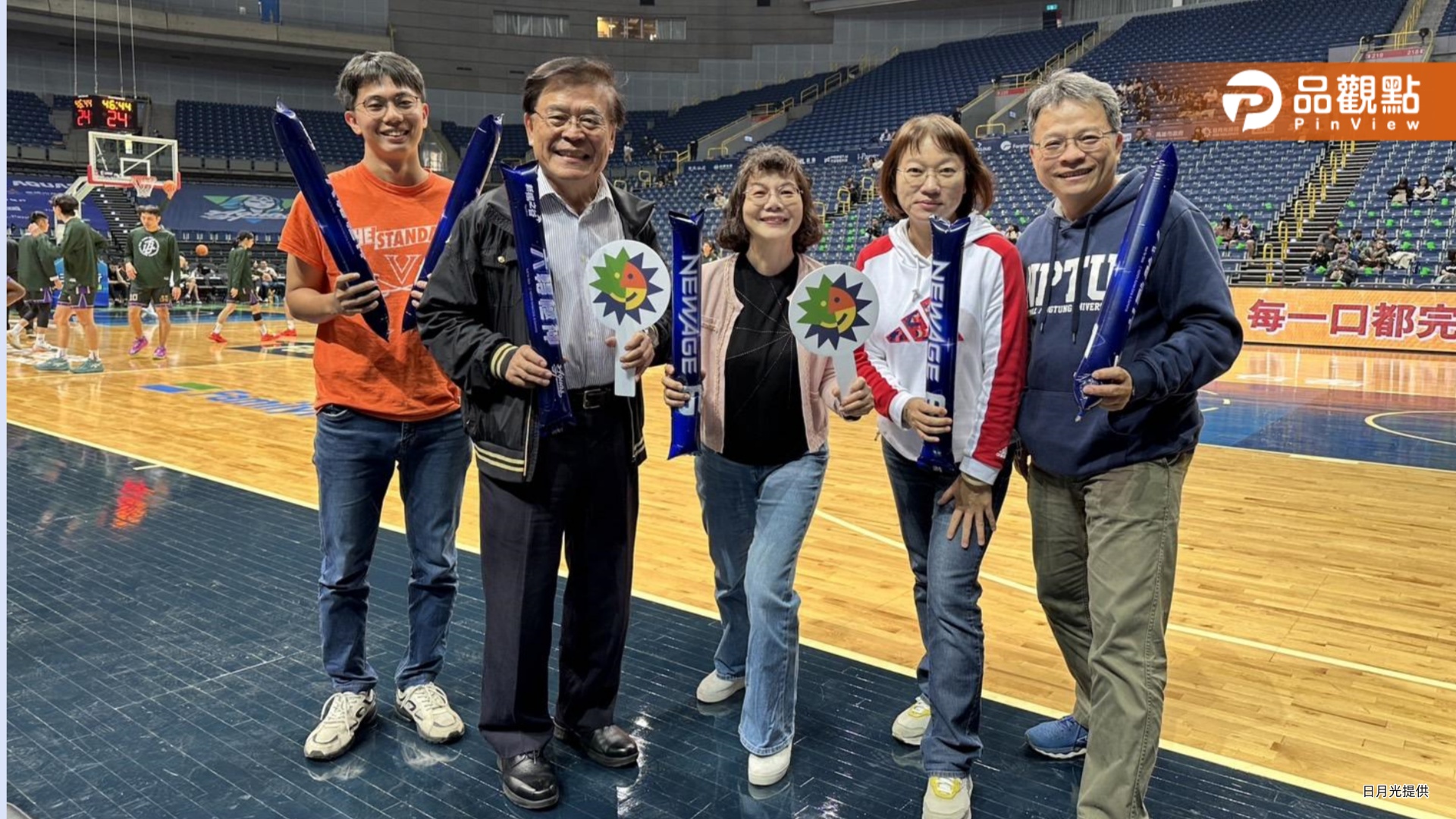 應援高雄在地籃球隊 日月光號召產學大聯盟千名師生