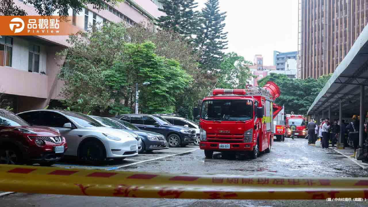 緊急疏散！台北陽明醫院地下機房火警 黑煙四竄門診一度中斷