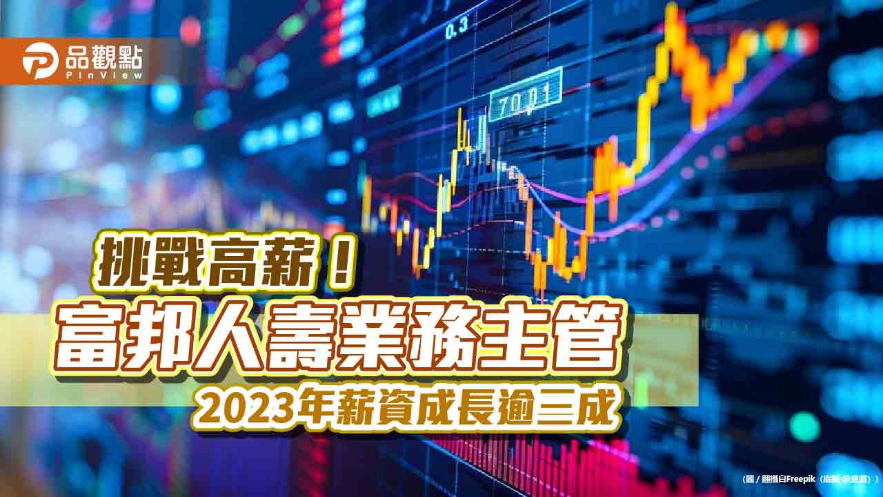富邦人壽業務員2023年薪資成長25% 櫃姐轉職二年升業務經理!