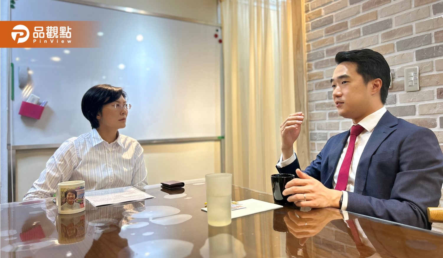 新加坡駐台辦事處拜會  林岱樺為高雄提出三大合作方向