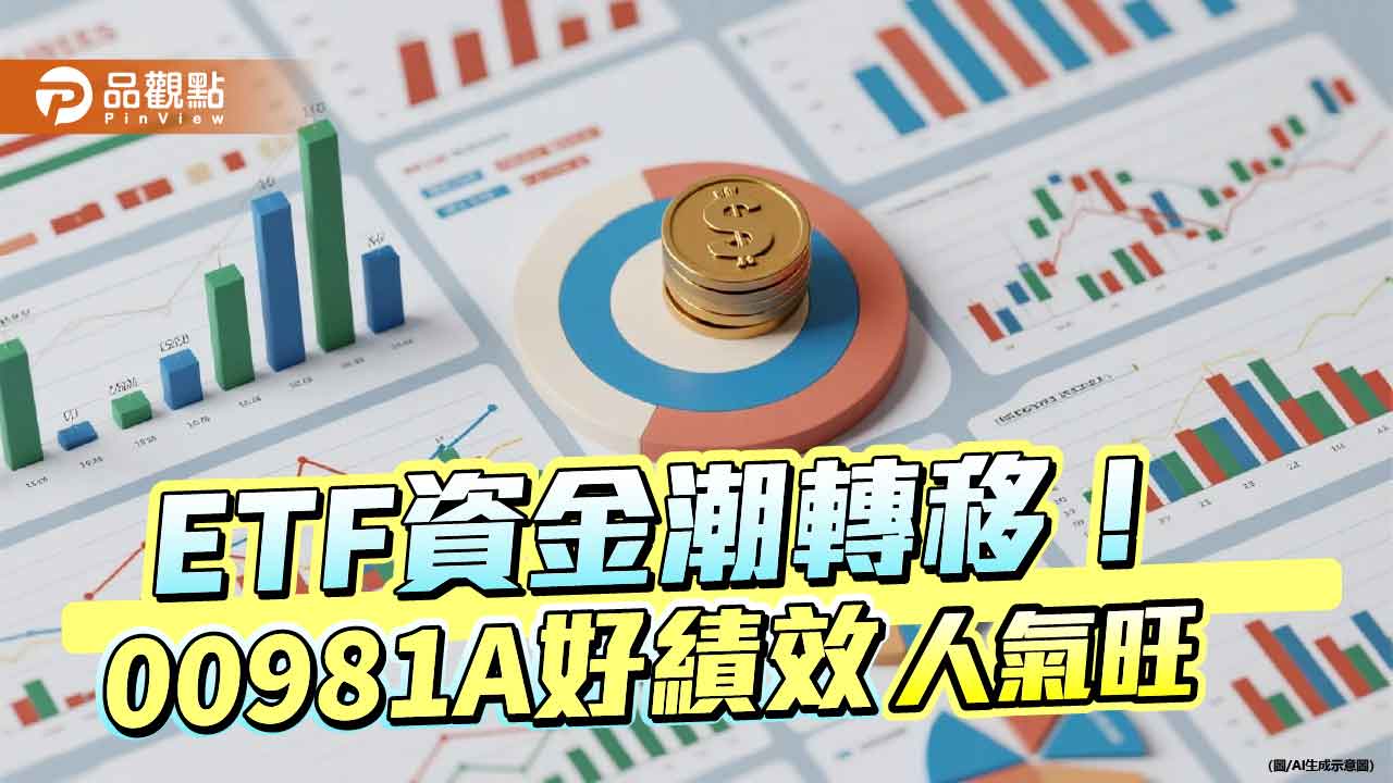 00981A稱霸主動式ETF!市占三成 大戶、中實戶、小資族都追捧
