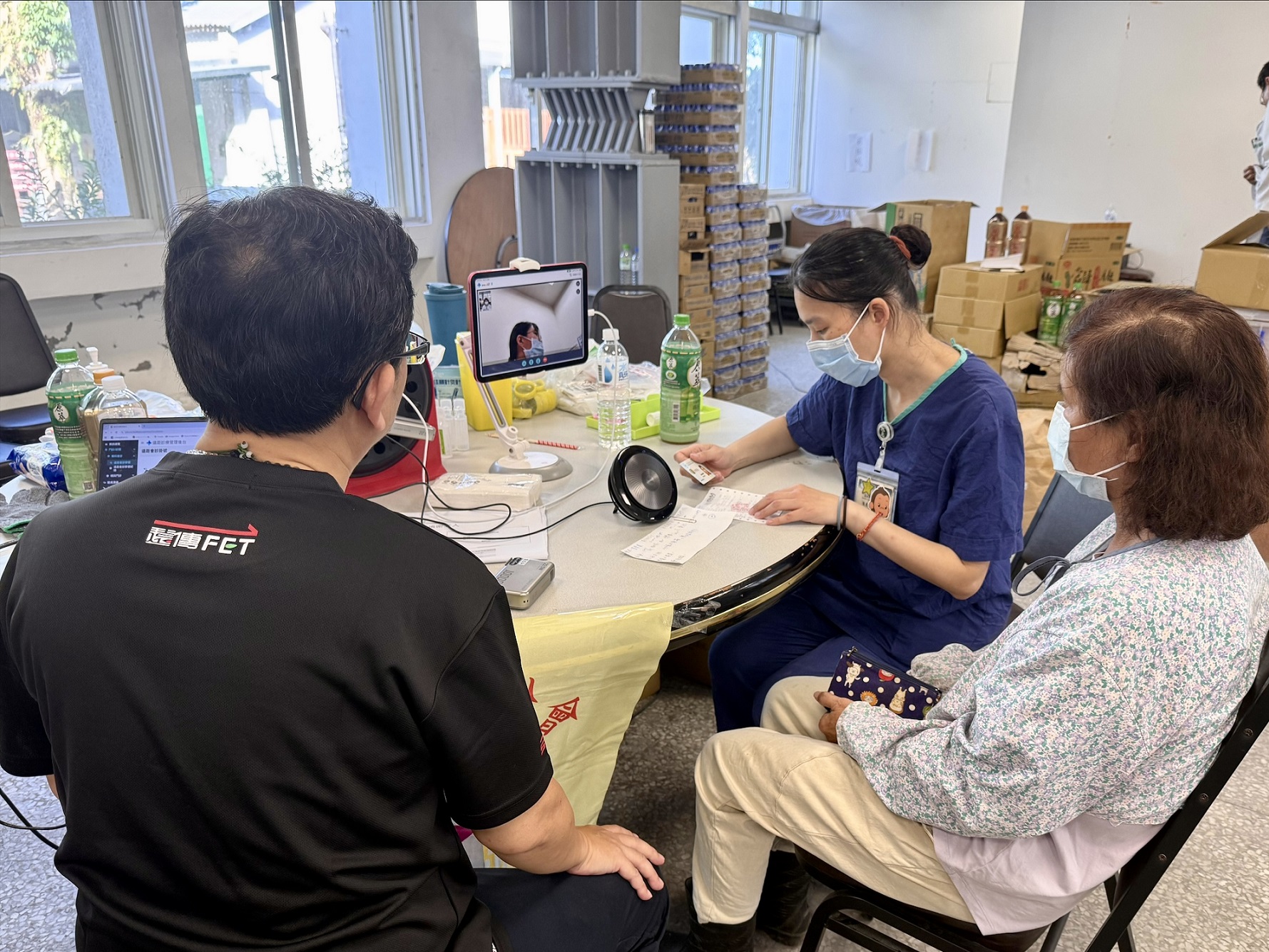 遠傳5G遠距診療馳援花蓮 光復醫療站視訊門診今啟動!