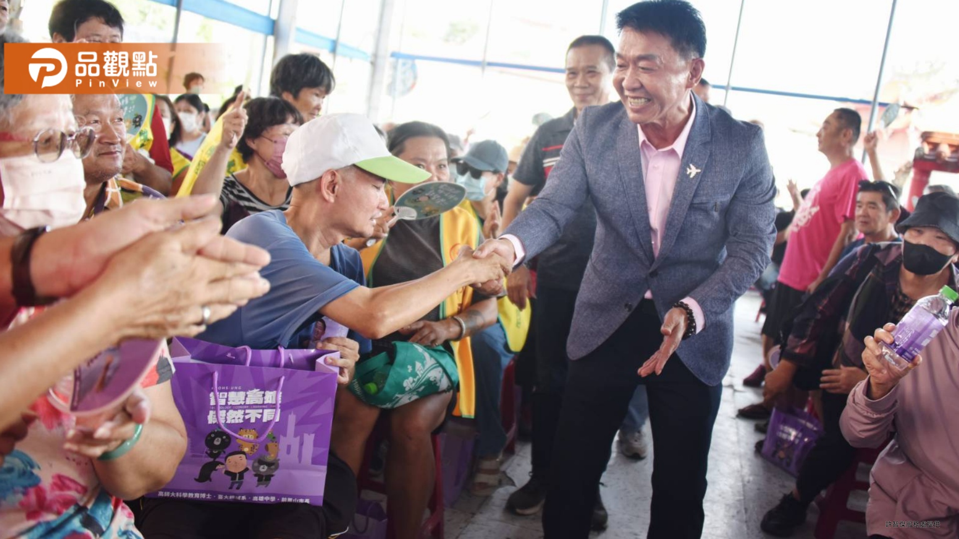 許智傑走入山城傾聽民意　拚觀光拚醫療　打造「東高雄好生活」