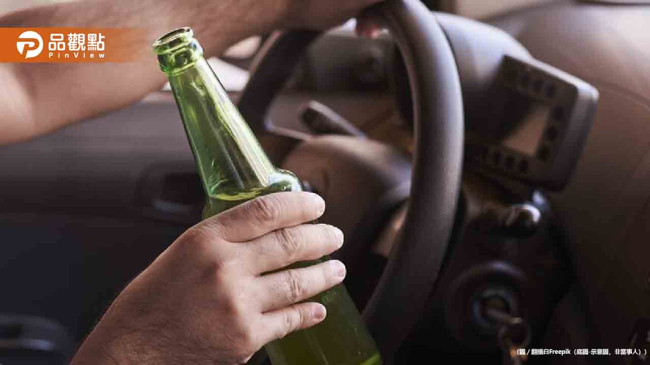 林口酒駕男拒檢衝撞警車！警遭掏槍壓制