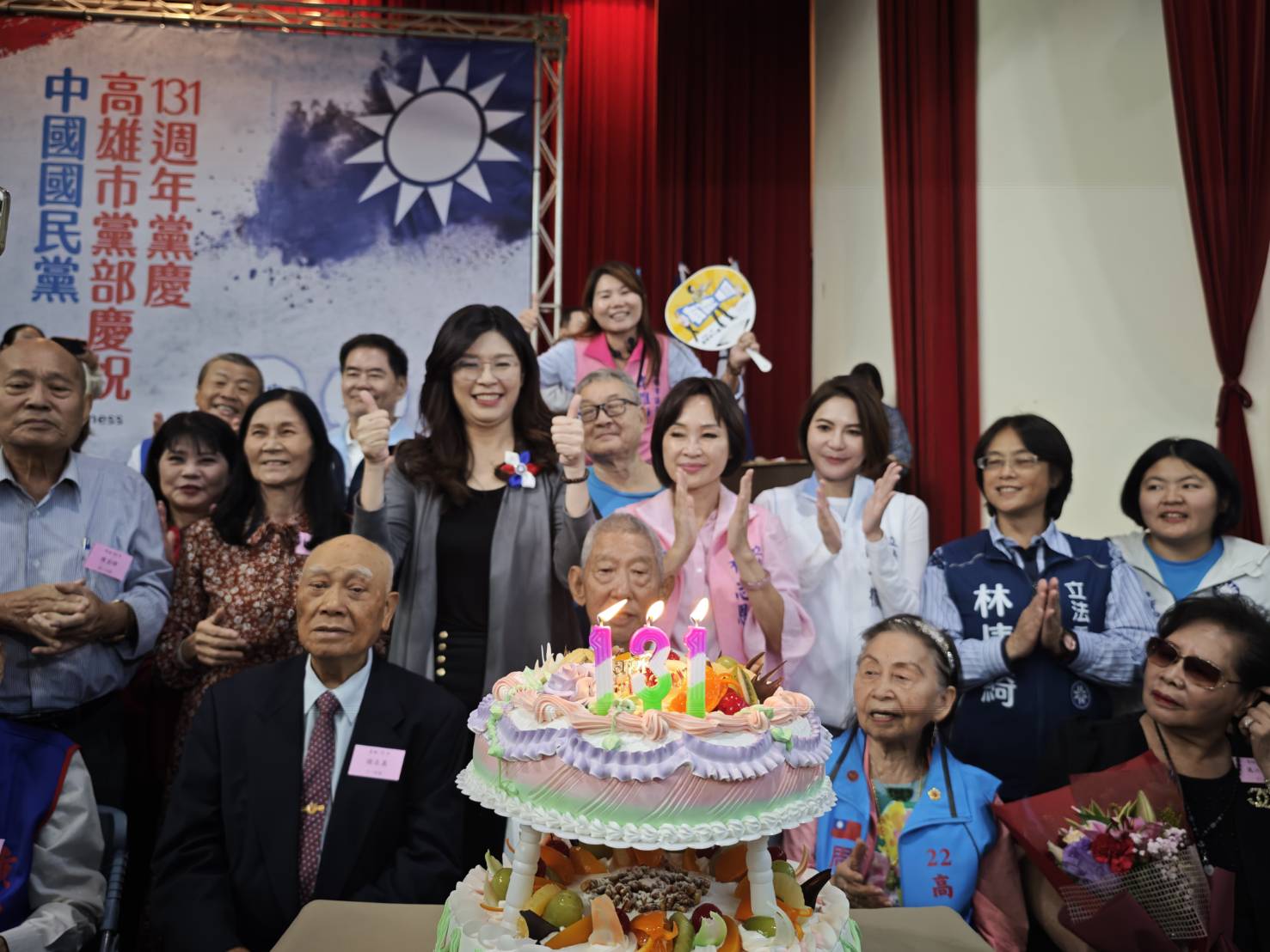 國民黨高雄慶黨慶 喊有志一同、翻轉高雄