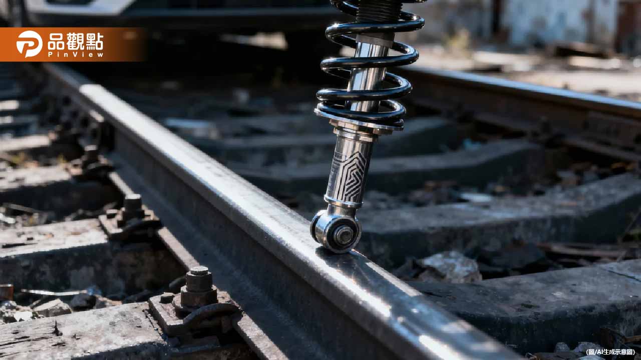 扯！台中男拿避震器插鐵軌　險釀普悠瑪出軌翻車