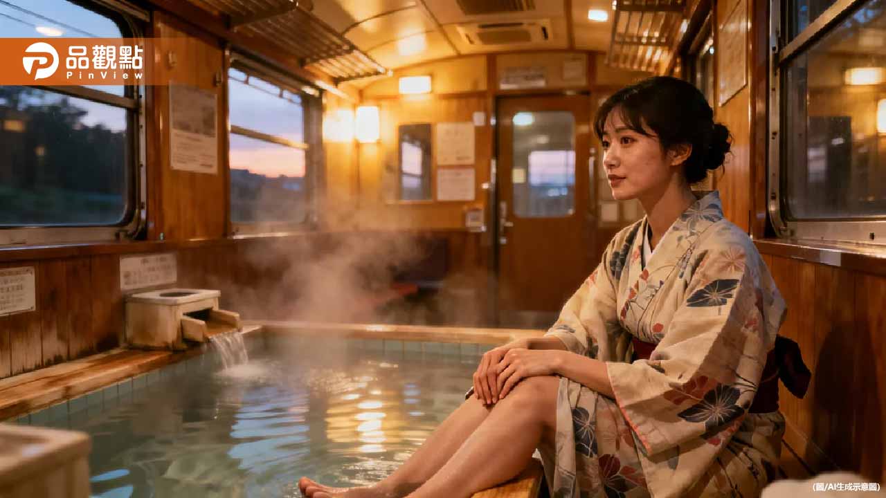 日本搭火車可以泡溫泉！三重足湯列車冬季限定登場