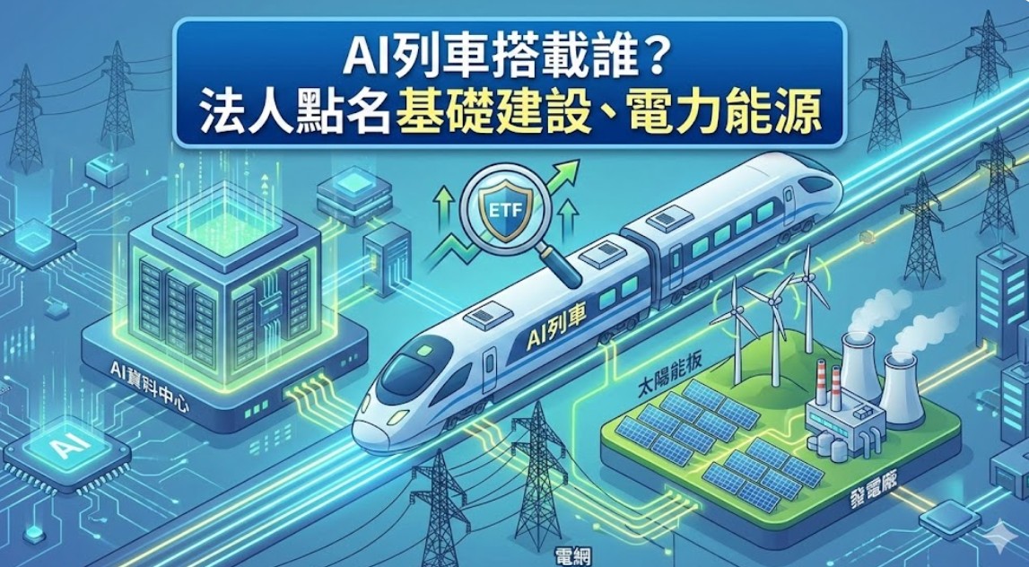AI需要基礎建設、電力能源 法人叫好相關基金、ETF AI需要基礎建設、電力能源 法人叫好相關基金、ETF