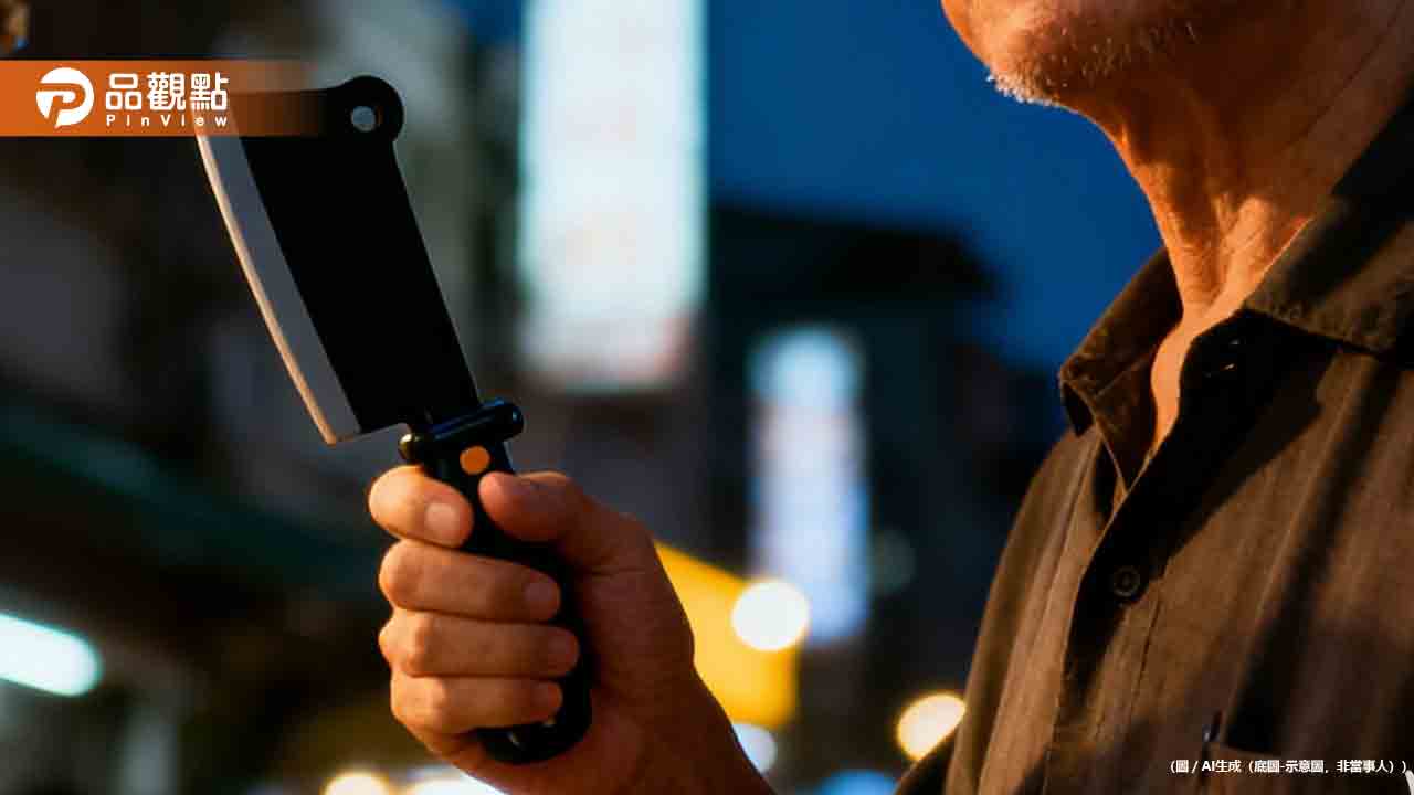 醉男檳榔攤賒帳被拒！怒持菜刀咆哮大鬧