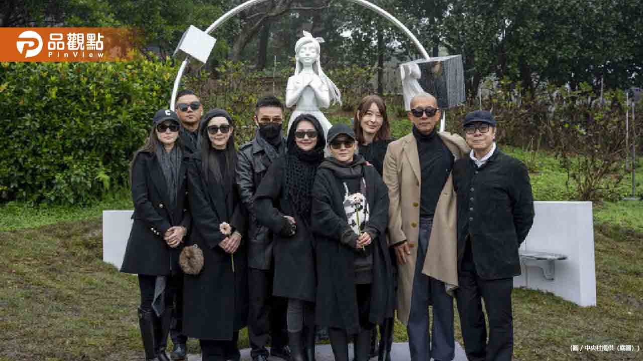 大S逝世週年紀念雕像揭幕！具俊曄設計永恆軌道