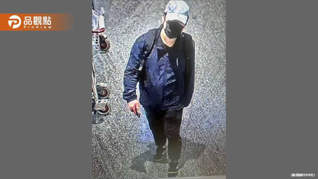 反送中拳館再遭潑漆! 犯嫌8小時手沾紅漆快閃離境