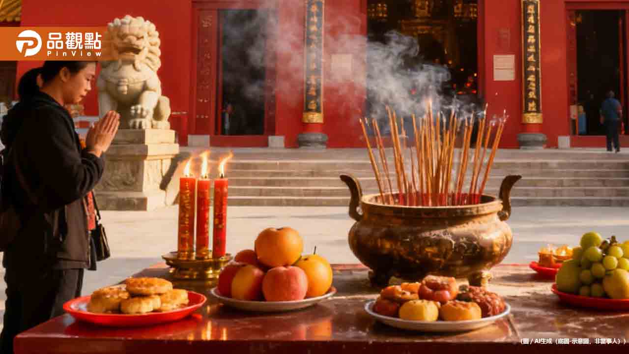 天公生日!全台八大天公廟湧現拜拜祈福人潮 天公生日!全台八大天公廟湧現拜拜祈福人潮