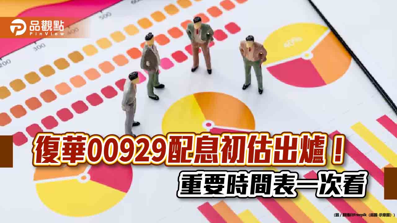 00929配息小升至0.11元！年化殖利率6.6％　想領息最晚這天買  