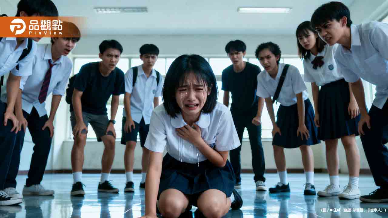 新北國中少女遭逼下跪、球棒敲頭！2施暴學姊及8圍觀學生送辦
