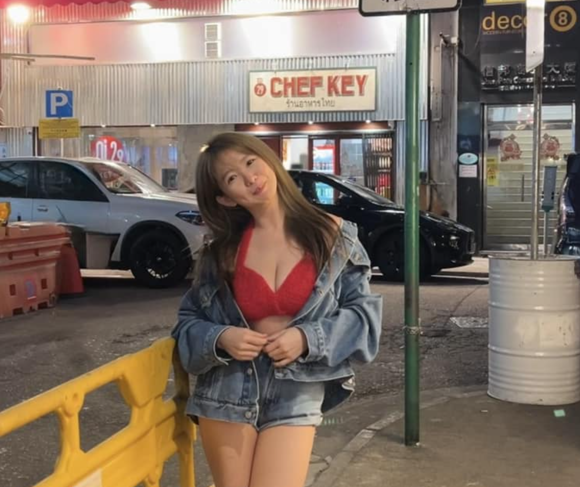 瑤瑤夜店辣秀裸背！上衣只剩兩條線全場暴動