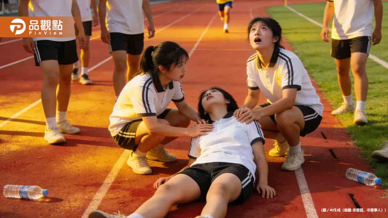 校慶驚魂！女高中生接力賽中昏倒！搶救後恢復心跳