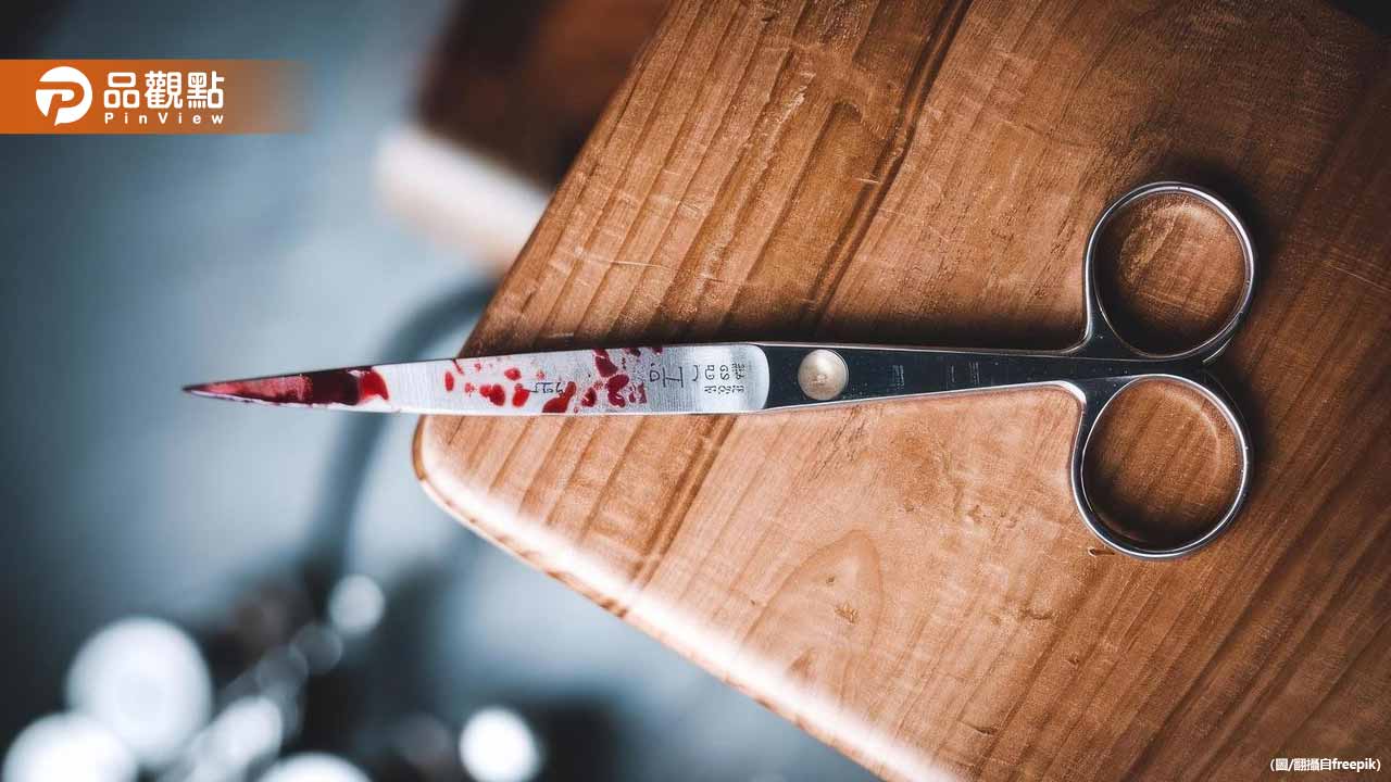 台中50歲男剪刀刺喉大失血！鄰居嚇傻　命危搶救中