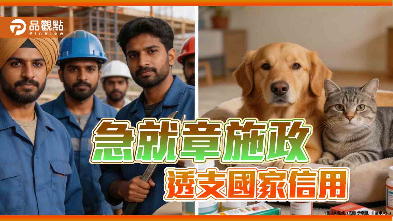施政切忌急就章 從新青安、移工到寵物用藥看治理危機