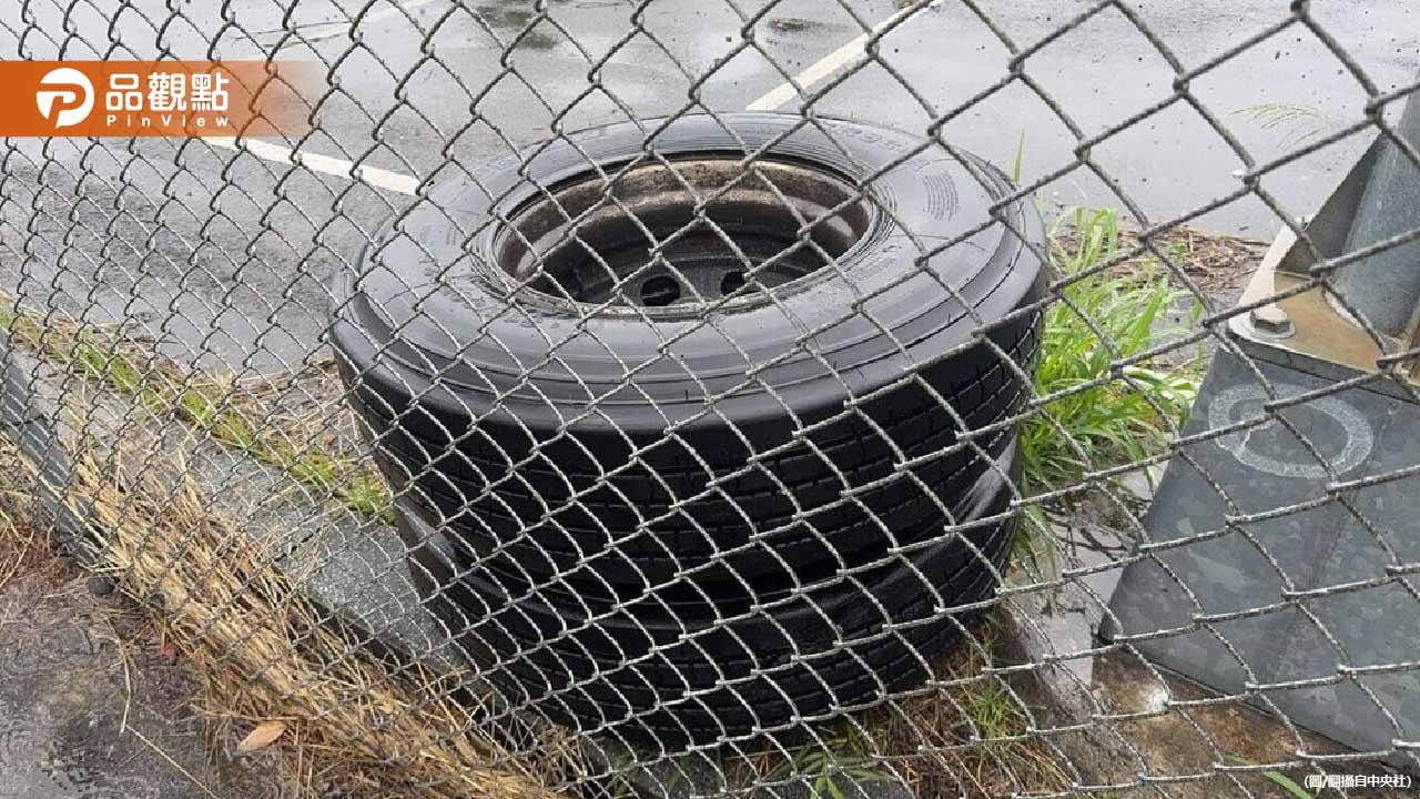 國道驚魂！聯結車輪胎飛彈砸爆對向車 駕駛頭破15公分昏迷