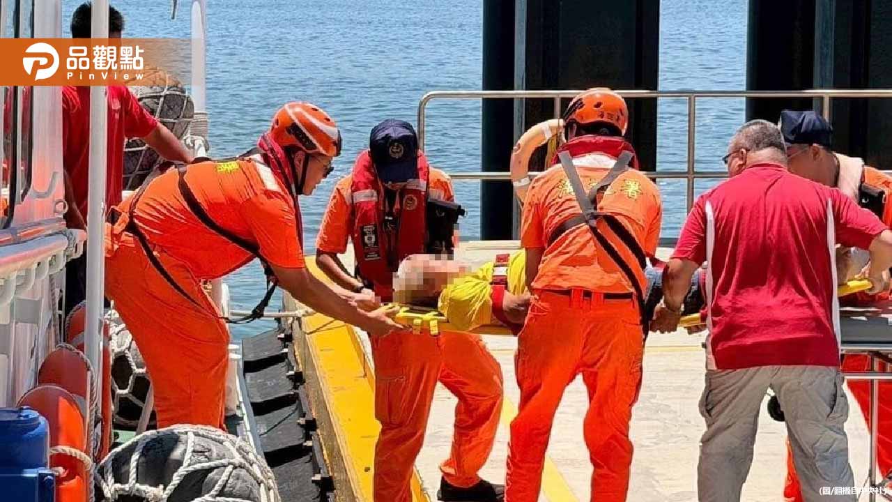 北竿70歲男突發昏迷！海巡緊急跨海馳援搶命