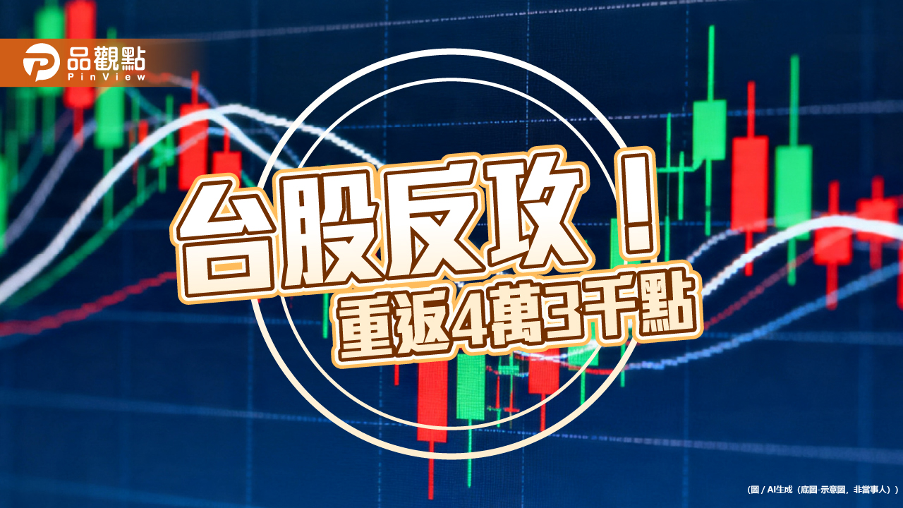 台股反彈千點 法人看好AI電力、科技獨角獸! 台股反彈千點 法人看好AI電力、科技獨角獸!