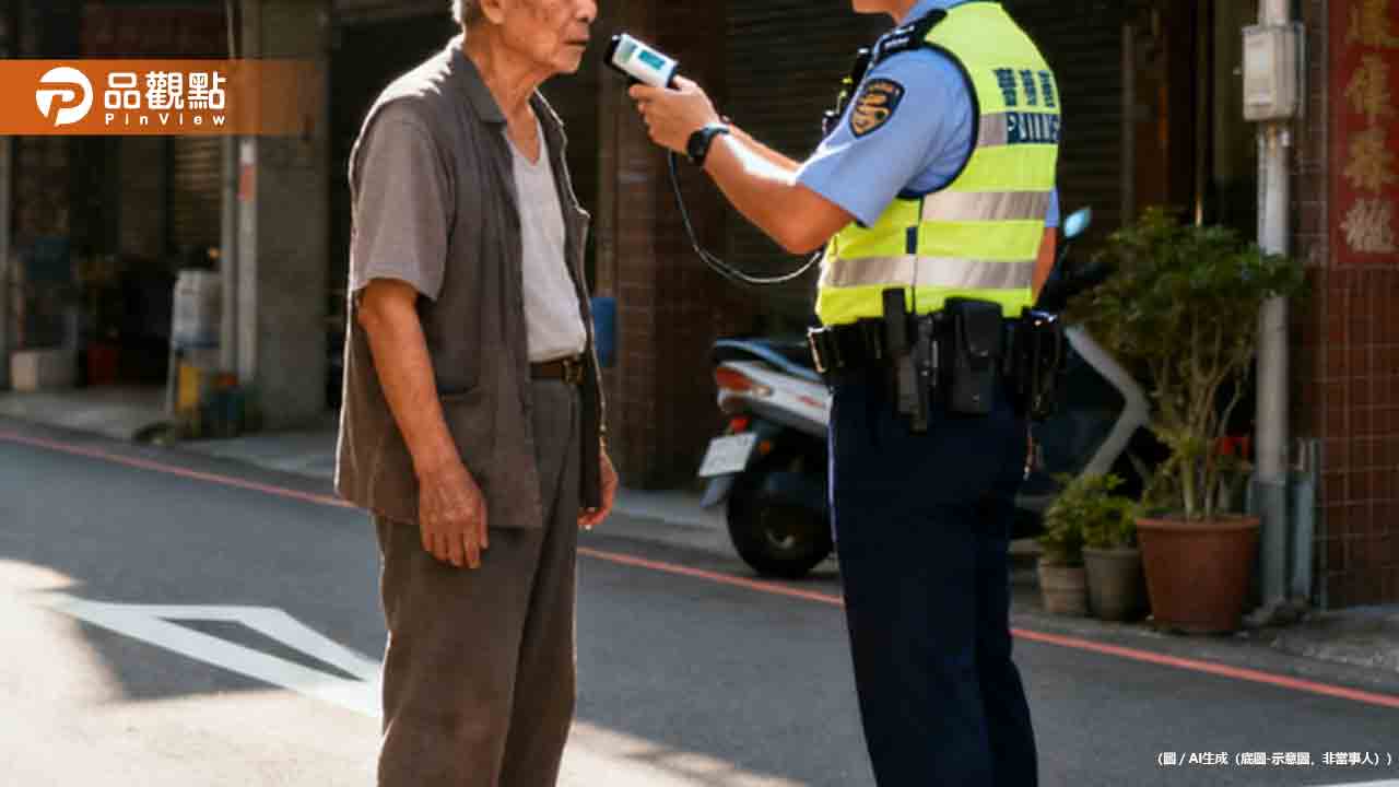 酒測超標當場失禁！高雄男嚇到「落賽」警鋪報紙載回