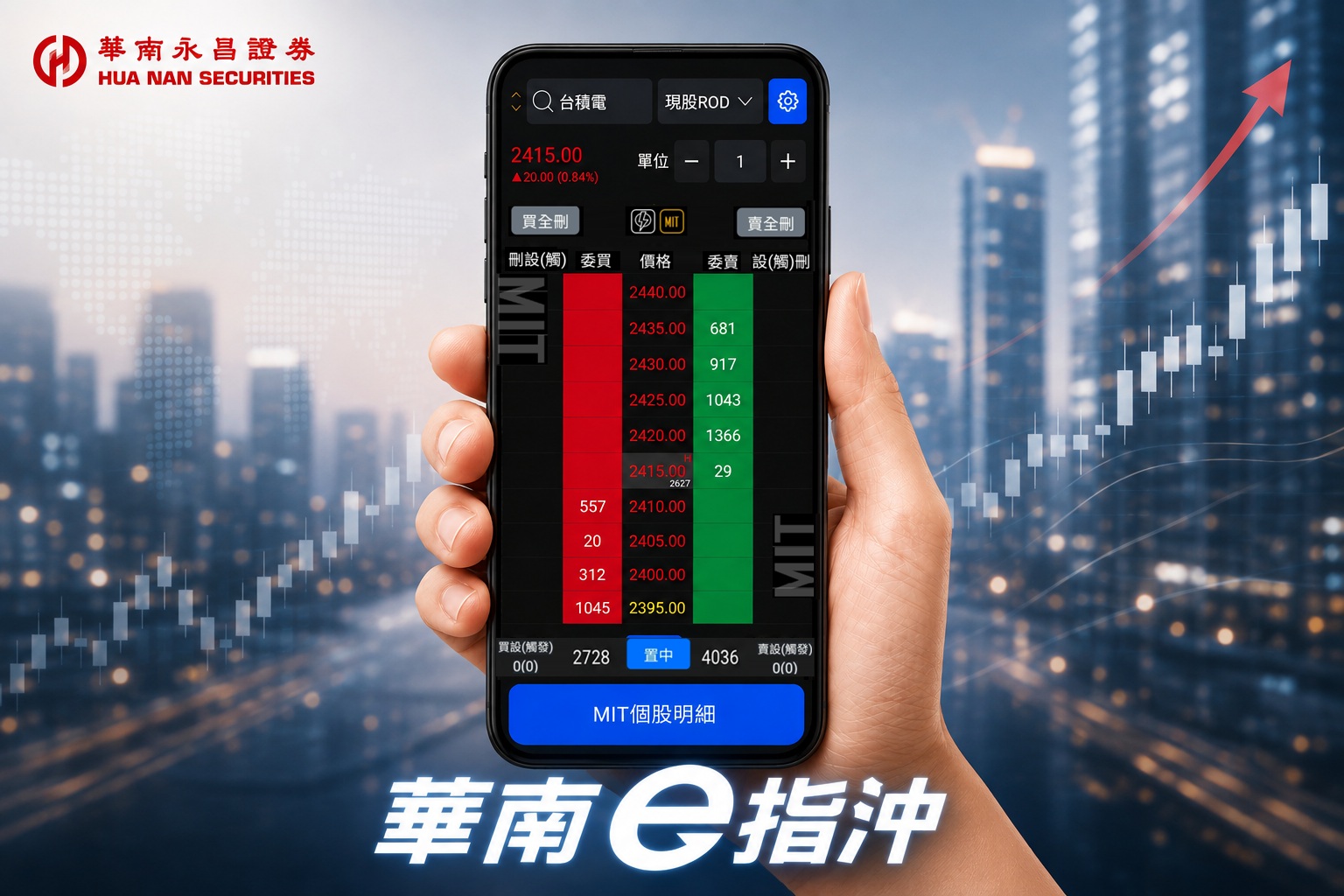 華南e指沖App進化！「行動版」閃電MIT幫你盯盤　還導入語音輔助