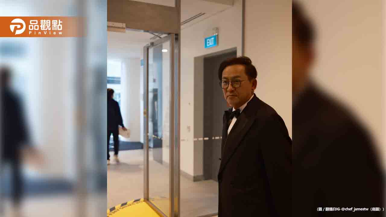 作假帳不實驗資全認了！詹姆士遭起訴首度現身