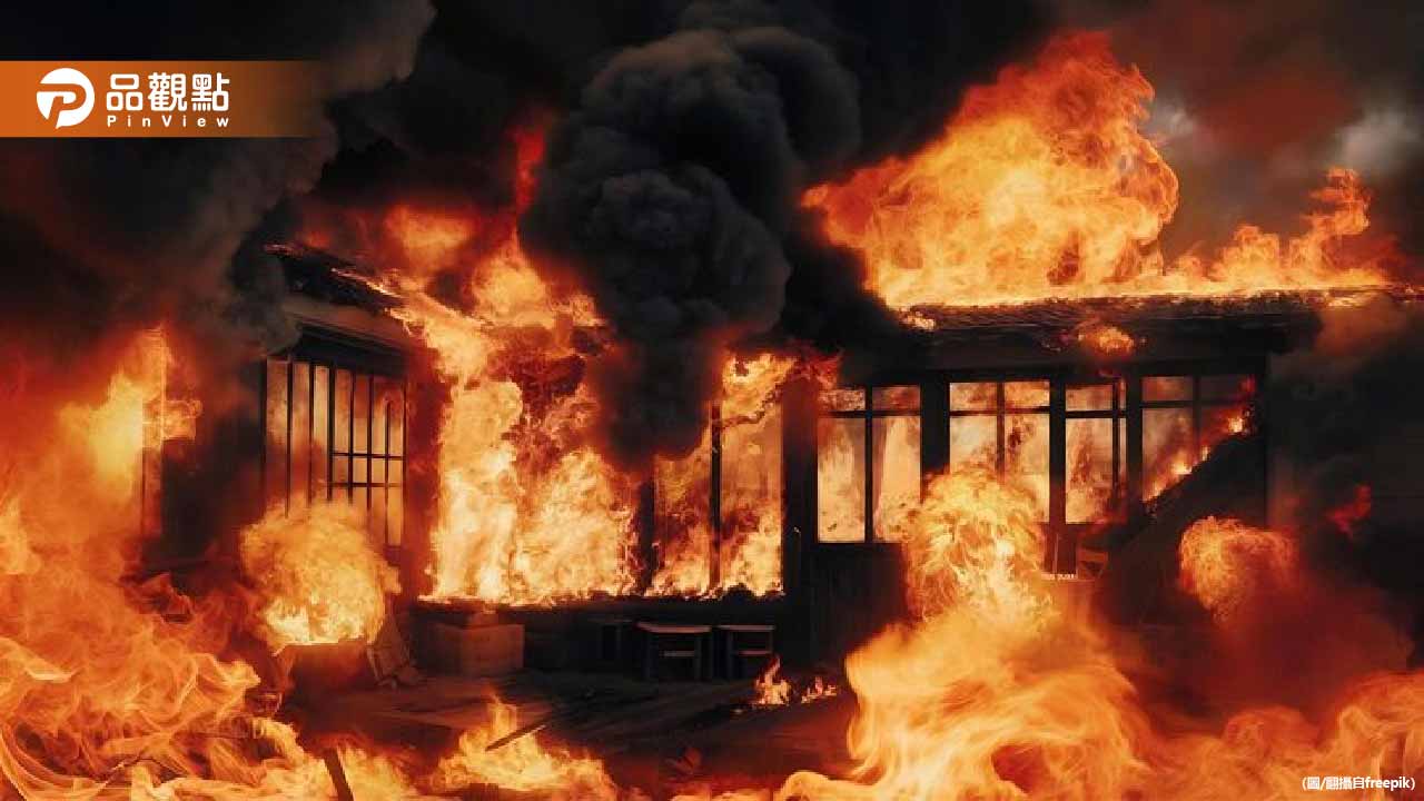 濃煙竄天！南投知名冬筍餅工廠惡火猛竄 十公里外國道都看得見