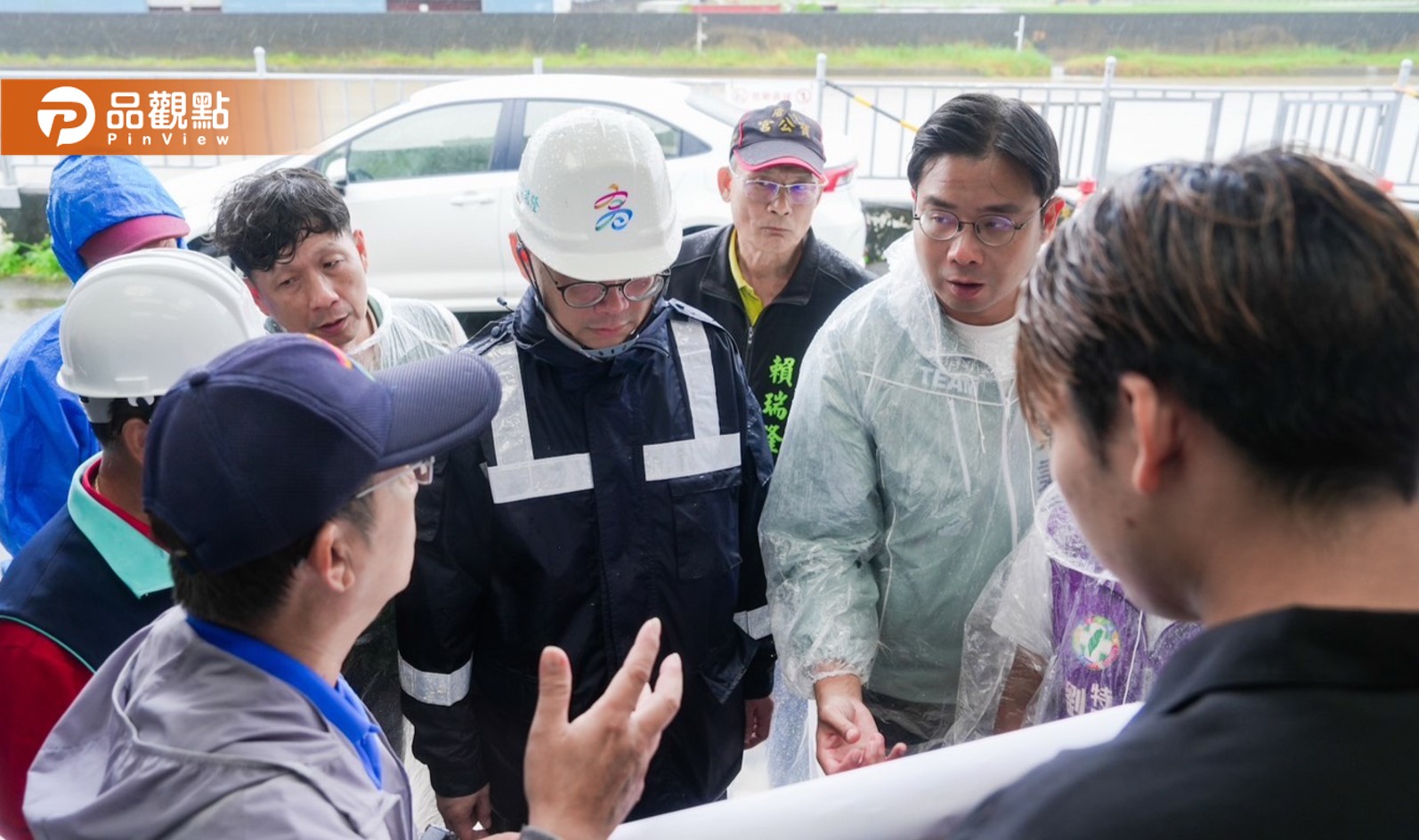 豪雨後治水再升級！賴瑞隆連跑永安、梓官、左營  中央地方攜手盤點區域防洪能量