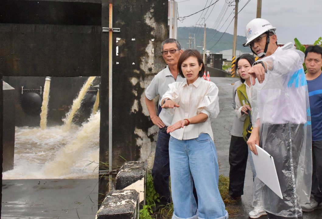 南部豪雨 阿蓮抽水系統受損 邱議瑩要求改善 爭取更新設備